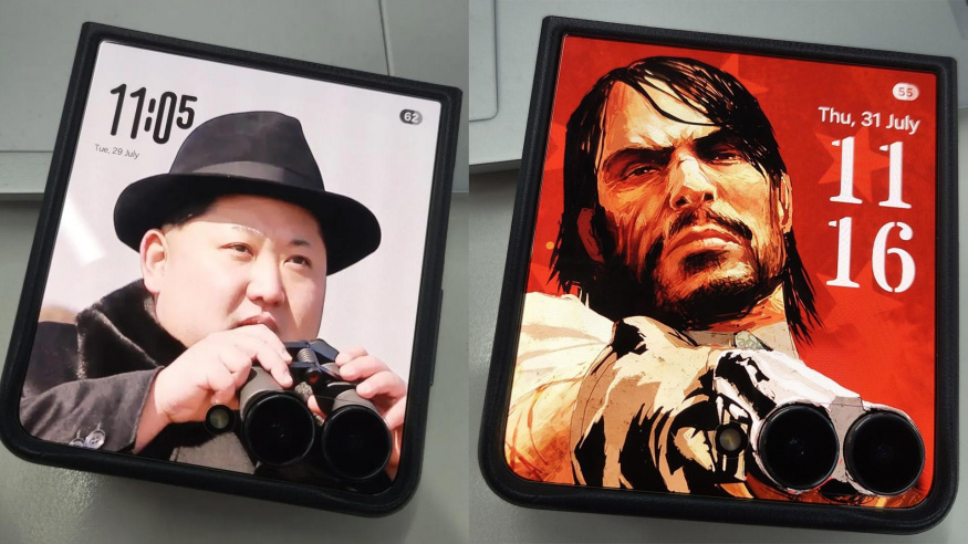 Samsung má nový hit: tapety, které promění kamery Flipu 7 v zábavný detail