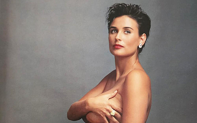 Těhotná Demi vzrušila Ameriku. Skandální portrét ukázal, že mateřství je sexy