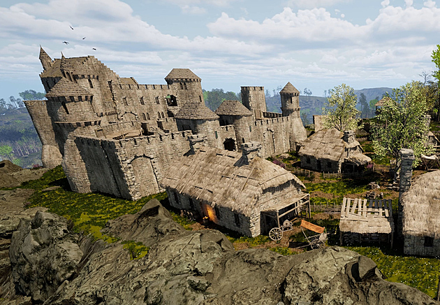 Až se tomu nechce věřit. Rozmáchlou středověkou hru kutí sólo Čech