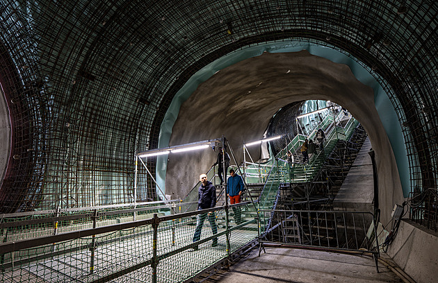Druhou část metra D má opět stavět Subterra. Dopravní podnik ji vybral už potřetí